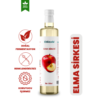EHLİZADE ELMA SİRKESİ 500 ML