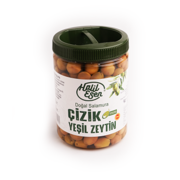 EDREMİT ÇİZİK YEŞİL ZEYTİN (1 KG) 