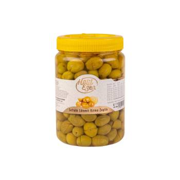 YENİ MAHSÜL KÖY KIRMA YEŞİL ZEYTİN (1 KG)