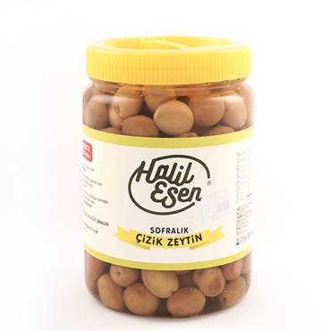 Edremit Çizik Yeşil Zeytin (1 KG)