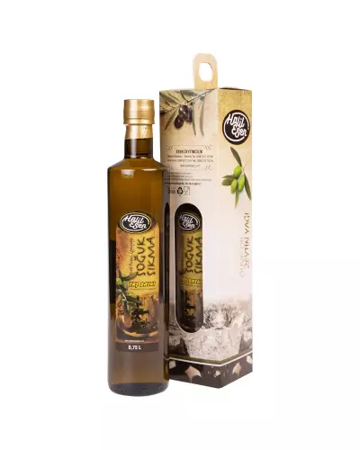 Taş Baskı Soğuk Sıkma Zeytinyağı (0,75 L) DORİCA ŞİŞE
