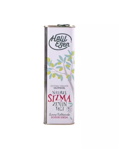 Naturel Sızma Soğuk Sıkım Gurme Zeytinyağı (2 LT) Teneke
