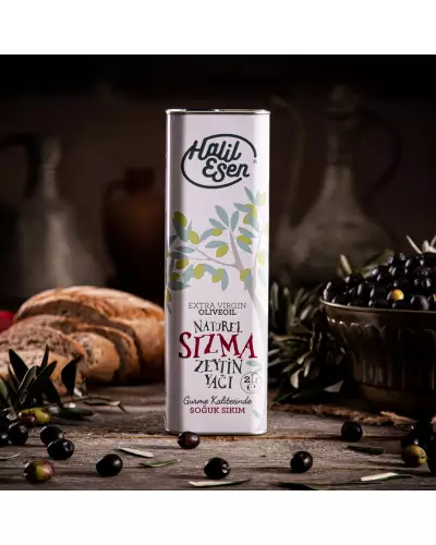 Naturel Sızma Soğuk Sıkım Gurme Zeytinyağı (2 LT) Teneke