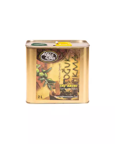 Taş Baskı Soğuk Sıkma Zeytinyağı (2 LT)