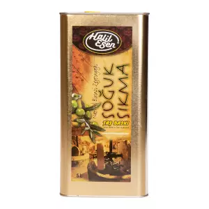 Taş Baskı Soğuk Sıkma Zeytinyağı (5 LT)