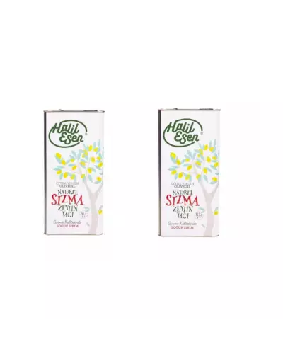 NATUREL SIZMA ÖDÜLLÜ ZEYTİNYAĞ (5 LT)  2' Lİ PAKET