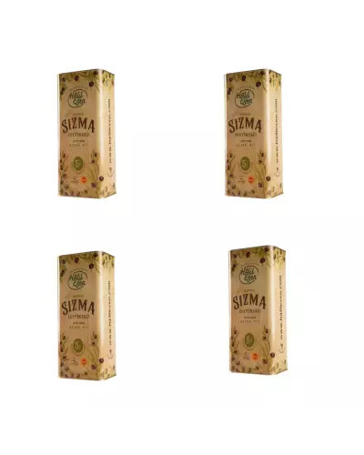 NATUREL SIZMA ZEYTİNYAĞ (5 LT)  4' LÜ PAKET