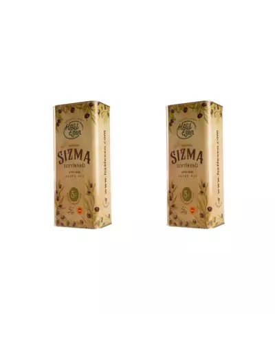 NATUREL SIZMA ZEYTİNYAĞ (5 LT)  2' Lİ PAKET