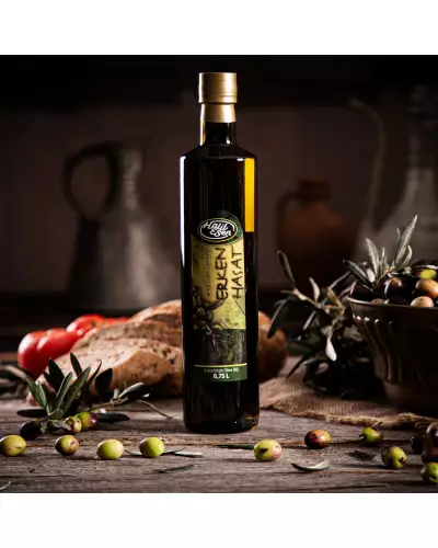 Naturel Sızma Erken Hasat Zeytinyağı (0,75 L) DORİCA ŞİŞE