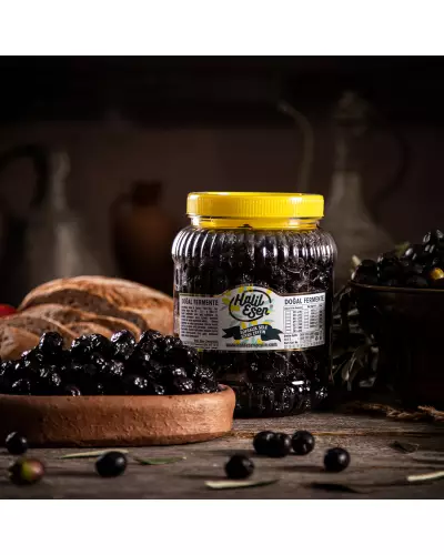 ATA TEKNİĞİ EDREMİT TİPİ SELE SİYAH ZEYTİN (1,5 KG)