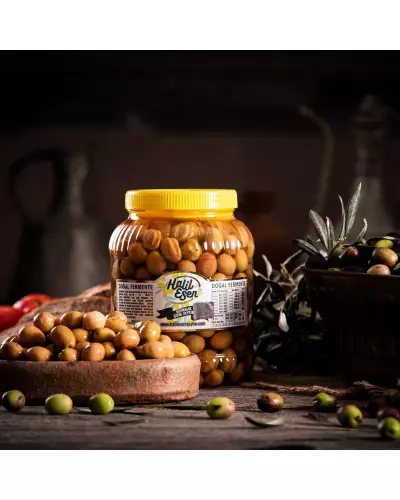 Edremit Çizik Yeşil Zeytin (1,5 KG)