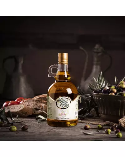 Naturel Sızma Erken Hasat Zeytinyağı (1 LT) Galon Şişe